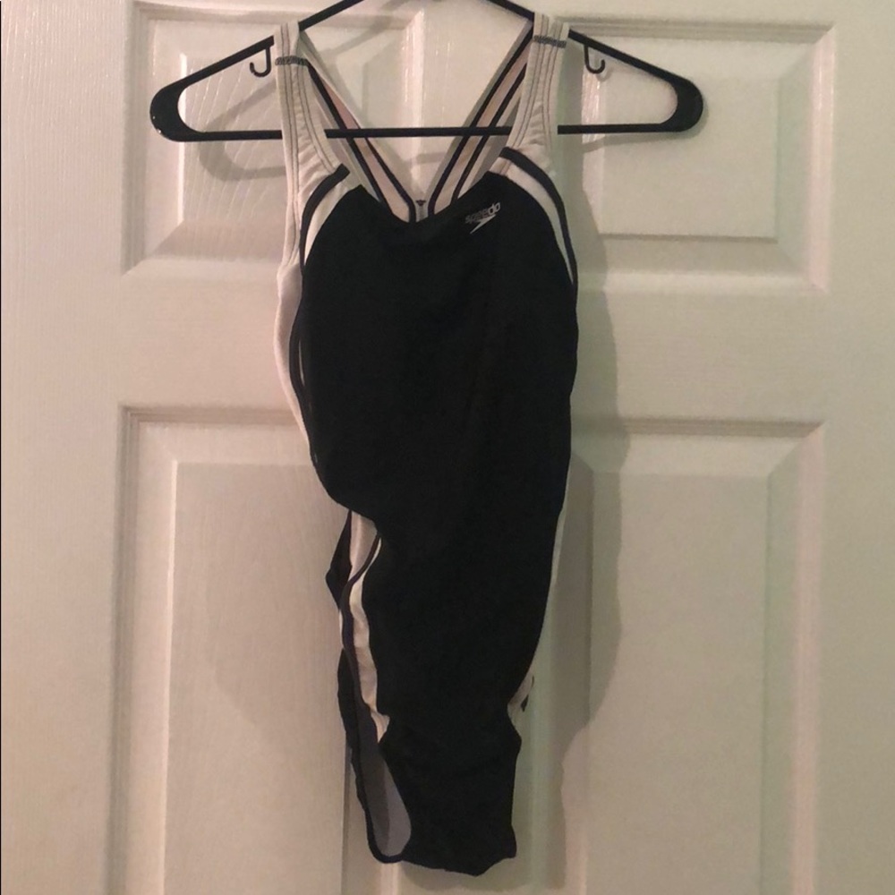 Speedo Black and White one piece